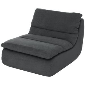 Golvstol Med Ett Stycke Ultra-High Density Foam Golvstol Lazy Sofa Med Tvättbart Överdrag Meditationsstol Relaxstol För Hemmakontor Grå